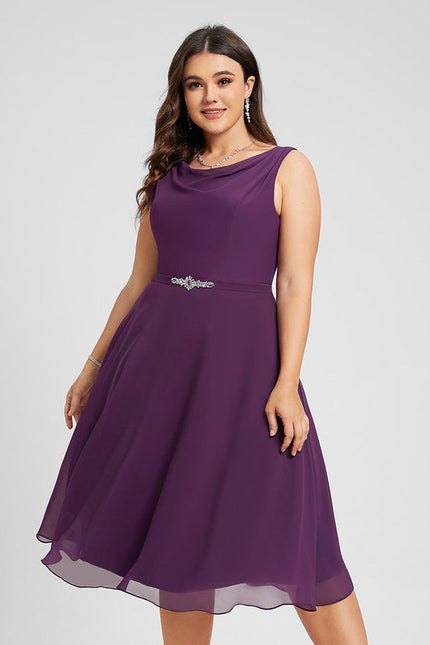 Robe de Soirée Mousseline Glamour - gallery 6