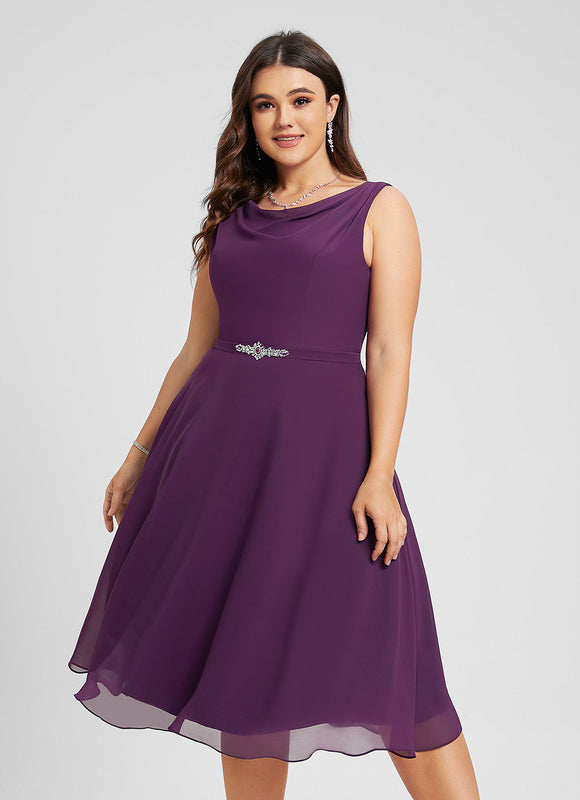 Robe de Soirée Mousseline Glamour - gallery 6