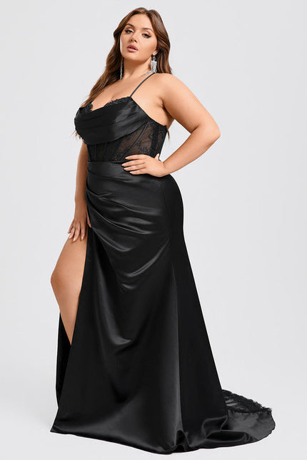 Robe de Soirée Satinée Audacieuse - gallery 6