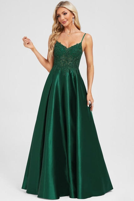Robe de Soirée Éclat Satiné - gallery 4
