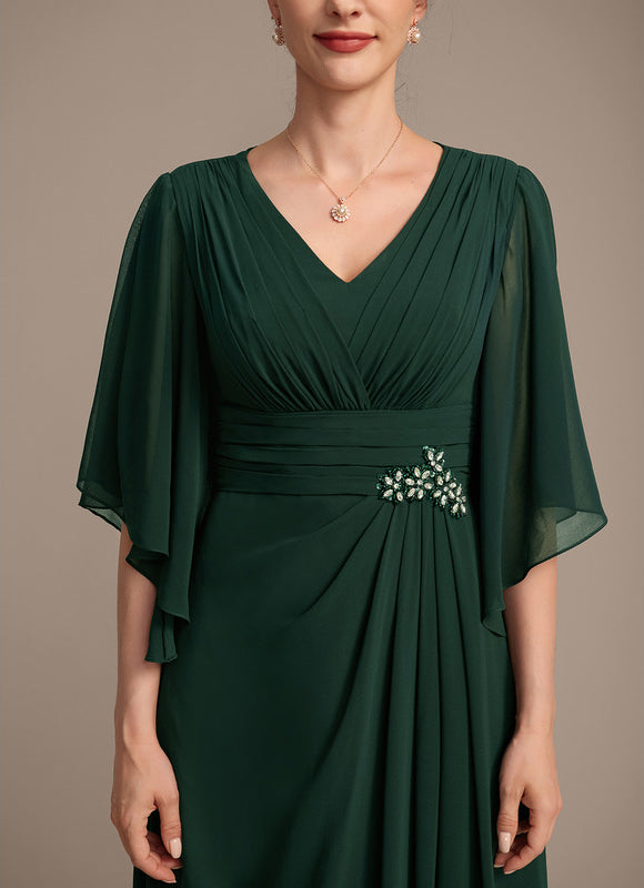 Robe de Soirée Mousseline Chic - gallery 7