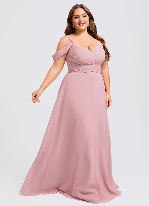 Robe de Soirée Écrue Flottante - gallery 8
