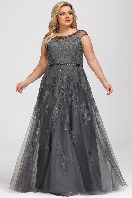 Robe de Soirée Élégance Argentée - gallery 9