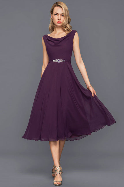 Robe de Soirée Mousseline Glamour - gallery 2