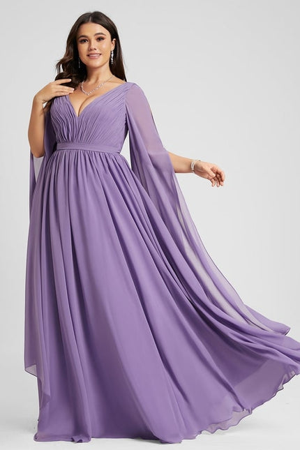 Robe de Soirée Fluide Émeraude - gallery 5