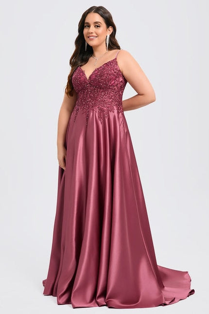 Robe de Soirée Satinée Éblouissante - gallery 8