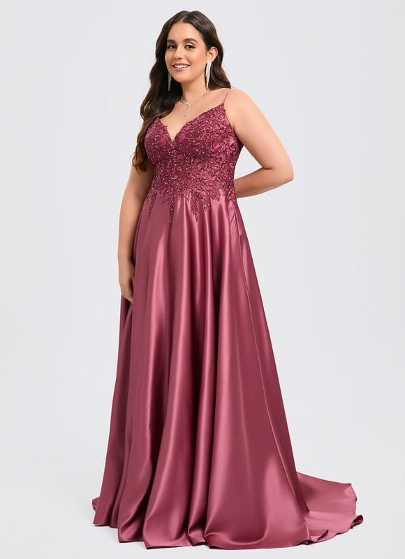 Robe de Soirée Satinée Éblouissante - gallery 8