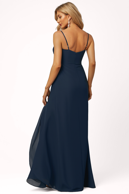 Robe De Soirée En Mousseline - gallery 6
