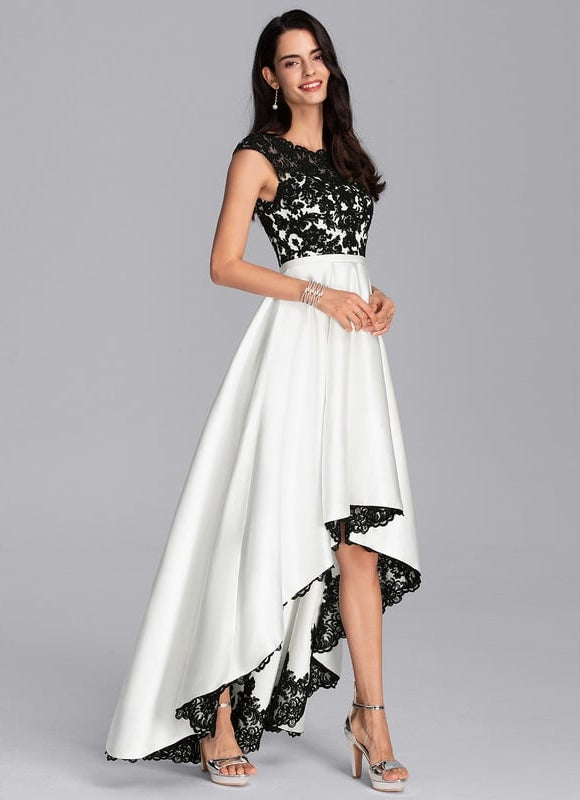 Robe de Soirée Élégance Bicolore - gallery 8