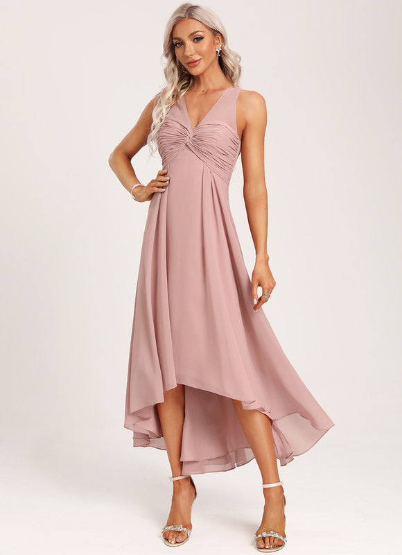 Robe de Soirée Vignoble Fluide - gallery 4