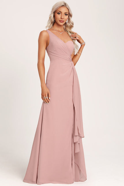 Robe de Soirée Asymétrique Fluide - gallery 5