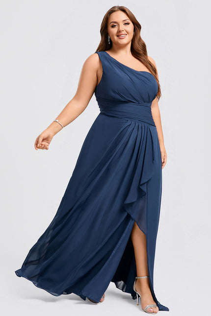 Robe de Soirée Asymétrique Fluide - gallery 6