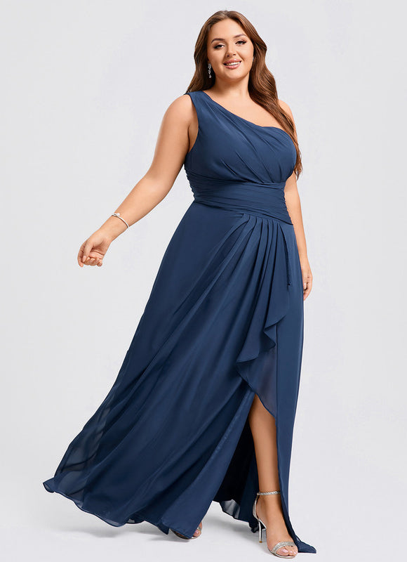 Robe de Soirée Asymétrique Fluide - gallery 6