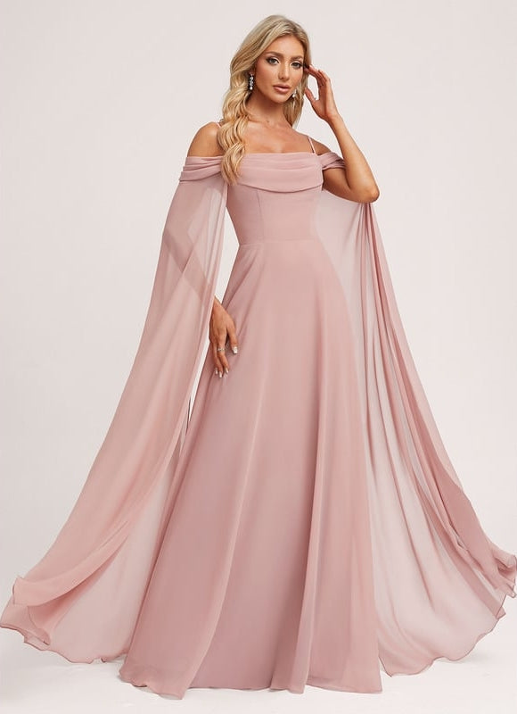 Robe de Soirée Rosé Éthéré - gallery 5