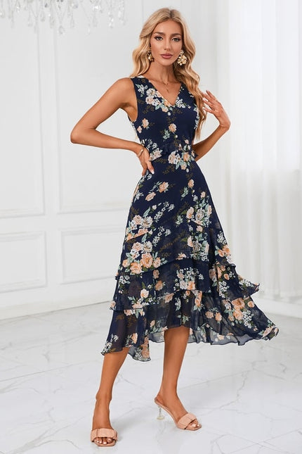 Robe de Soirée Fleurs Dété - gallery 2