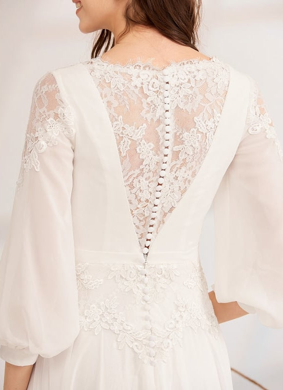 Robe de Soirée Fluide Éthérée - gallery 6