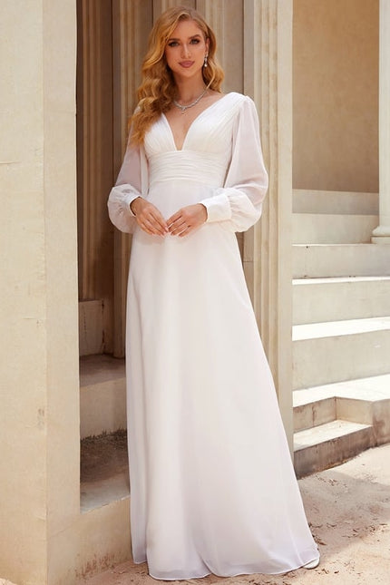 Robe de Soirée Fluide Éthérée - gallery 5
