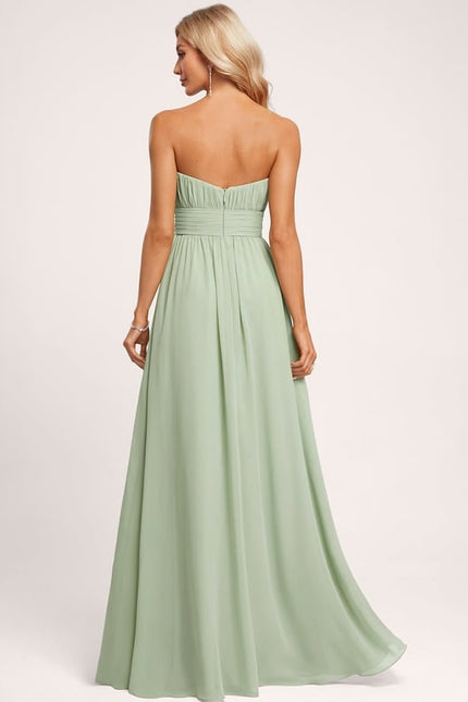 Robe de Soirée Émeraude Légère - gallery 6