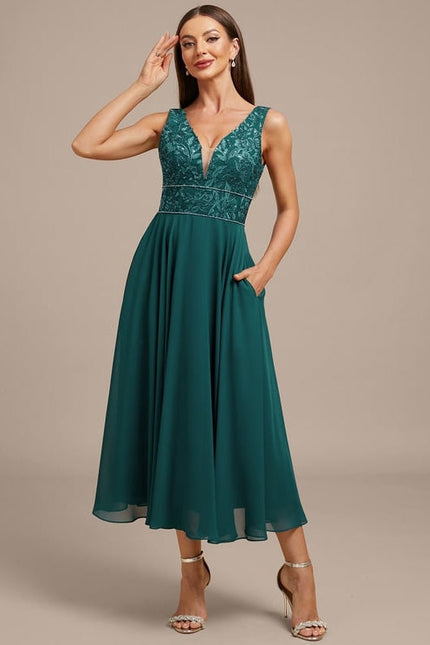 Robe de Soirée Vaporeuse Chic - gallery 4