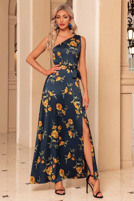 Robe de Soirée Fleur Marine - gallery 3