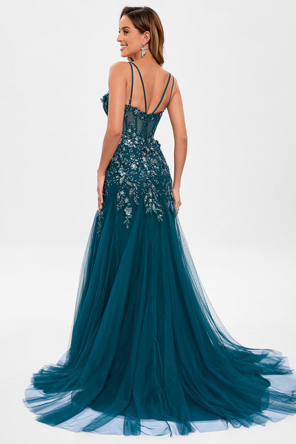 Robe de Soirée Éclat Aquatique - gallery 6