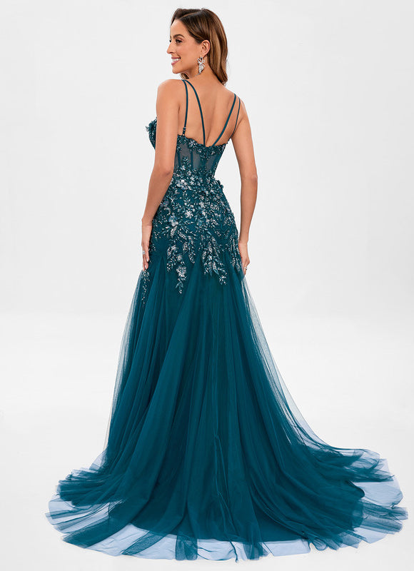 Robe de Soirée Éclat Aquatique - gallery 6