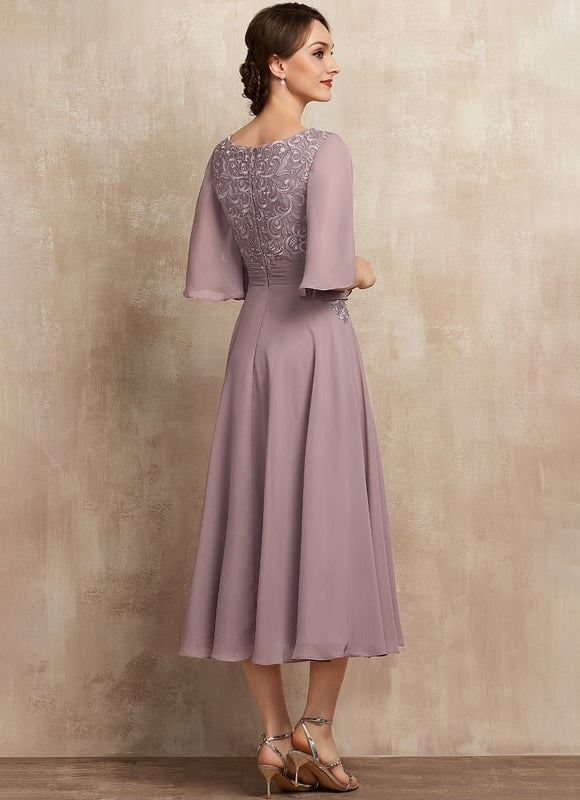 Robe de Soirée Lilas Enchanté - gallery 6