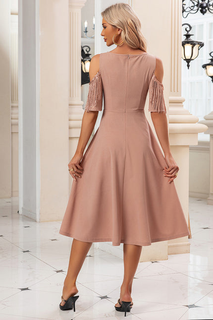 Robe de Soirée Franges Douces - gallery 3