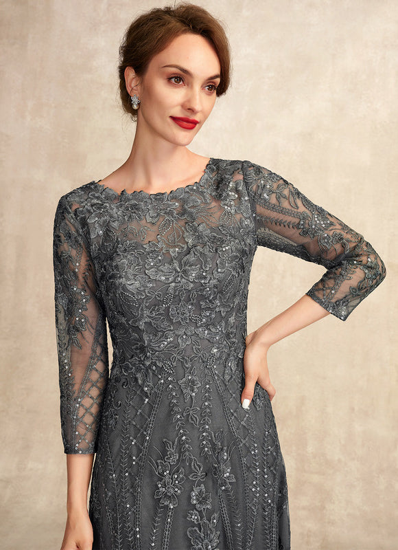 Robe de Soirée Élégance Charbon - gallery 6