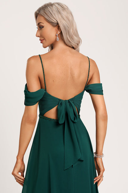 Robe de Soirée Émeraude Volante - gallery 3