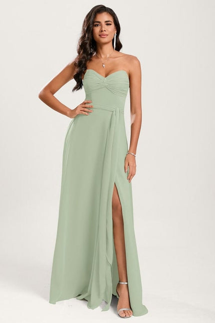 Robe de Soirée Émeraude Aérienne - gallery 8