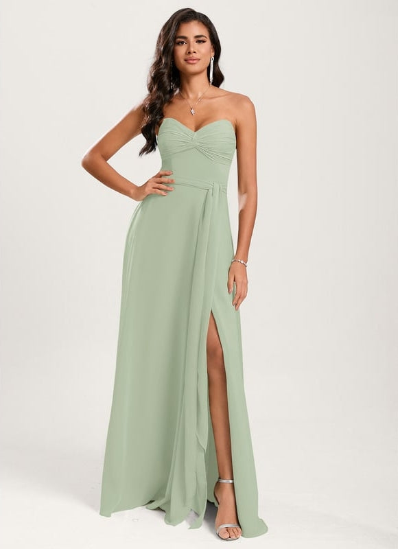 Robe de Soirée Émeraude Aérienne - gallery 8