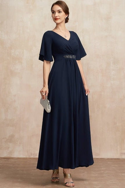 Robe de Soirée Nocturne Émeraude - gallery 3