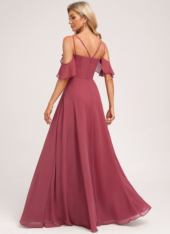 Robe de Soirée Légère Ciel - gallery 1