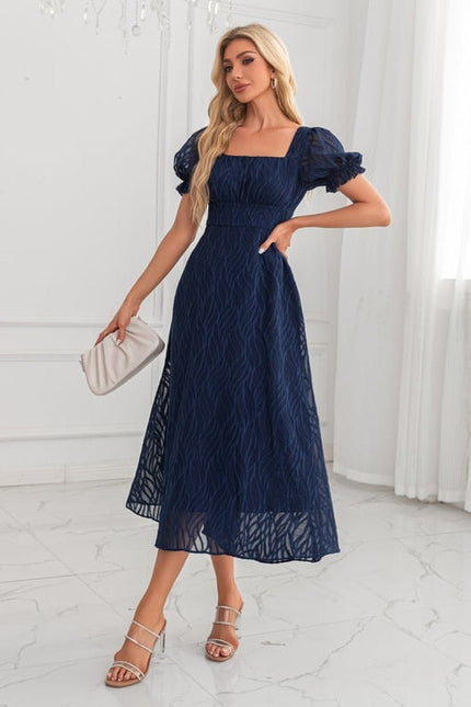 Robe de Soirée Vague Marine - gallery 4