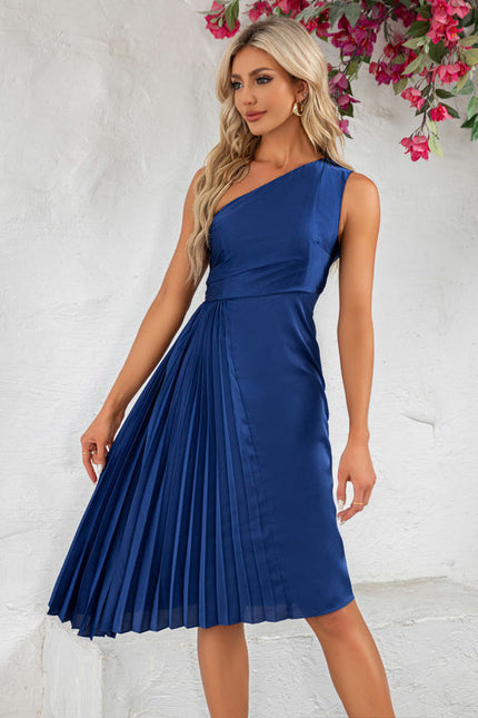 Robe de Soirée Midi Plissée - gallery 3