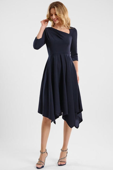 Robe de Soirée Trapèze Chic - gallery 2