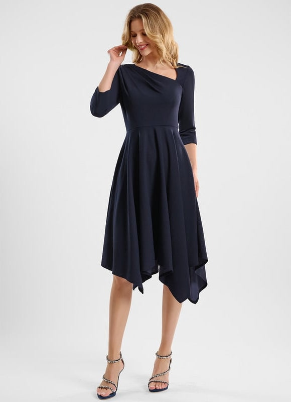Robe de Soirée Trapèze Chic - gallery 2