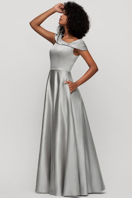 Robe de Soirée Éclat Argenté - gallery 2