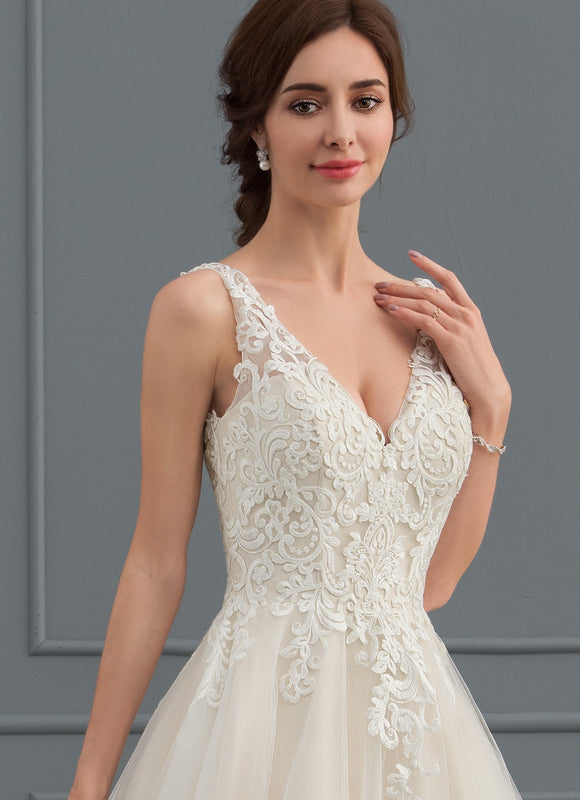 Robe de Soirée Éthérée Florale - gallery 1