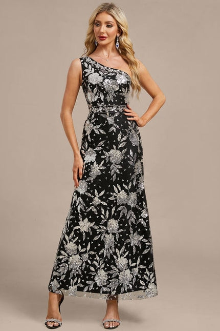 Robe de Soirée Noire Étoilée - gallery 6