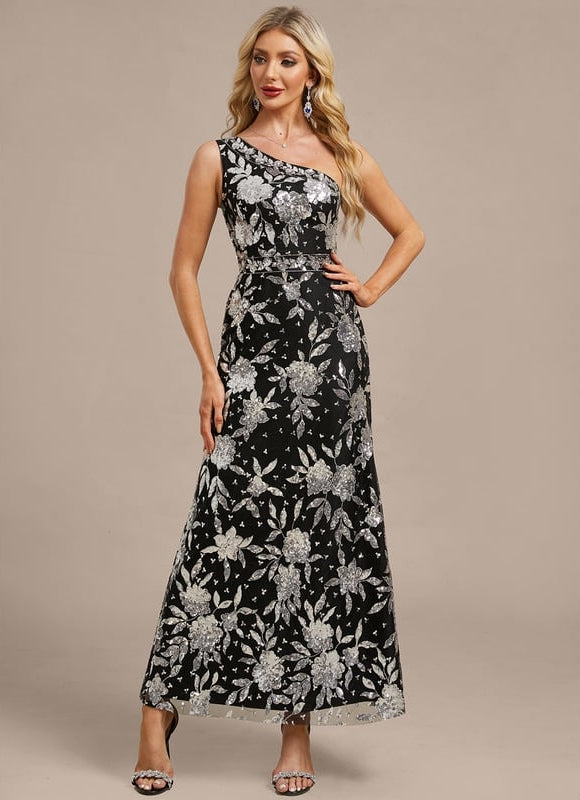 Robe de Soirée Noire Étoilée - gallery 6