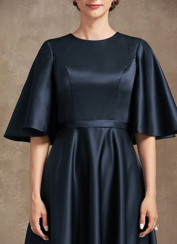 Robe de Soirée Nuit Étoilée Satin - gallery 7