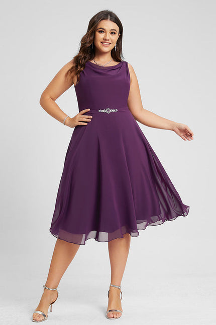 Robe de Soirée Mousseline Glamour - gallery 8