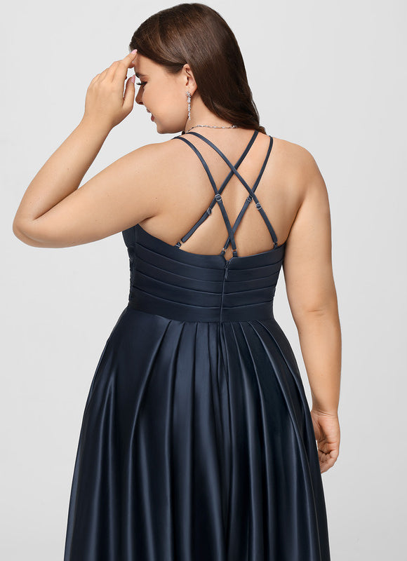 Robe de Soirée Satin Éclairée - gallery 8