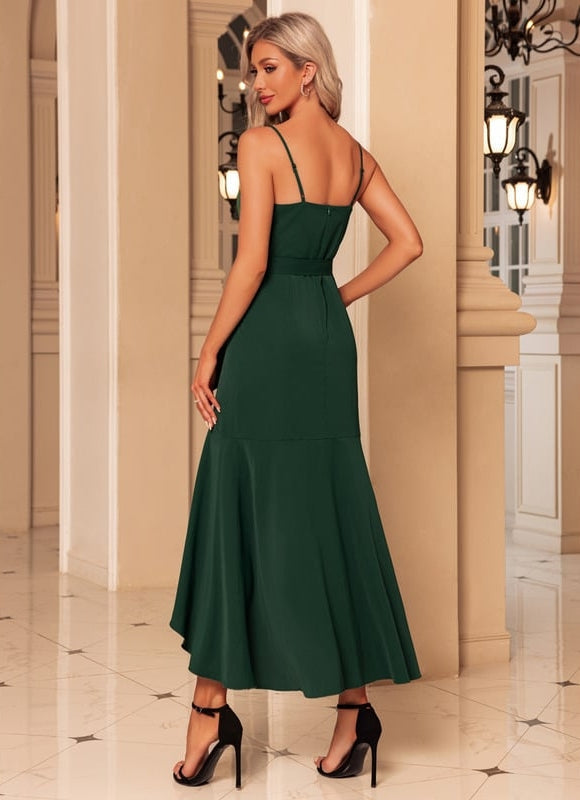 Robe de Soirée Sirène Asymétrique - gallery 5