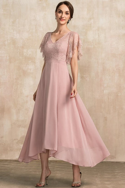 Robe de Soirée Rose Douceur