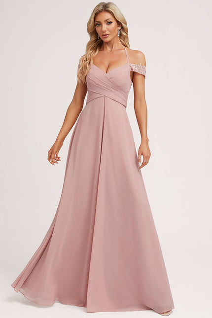 Robe de Soirée Douceur Rosée - gallery 1