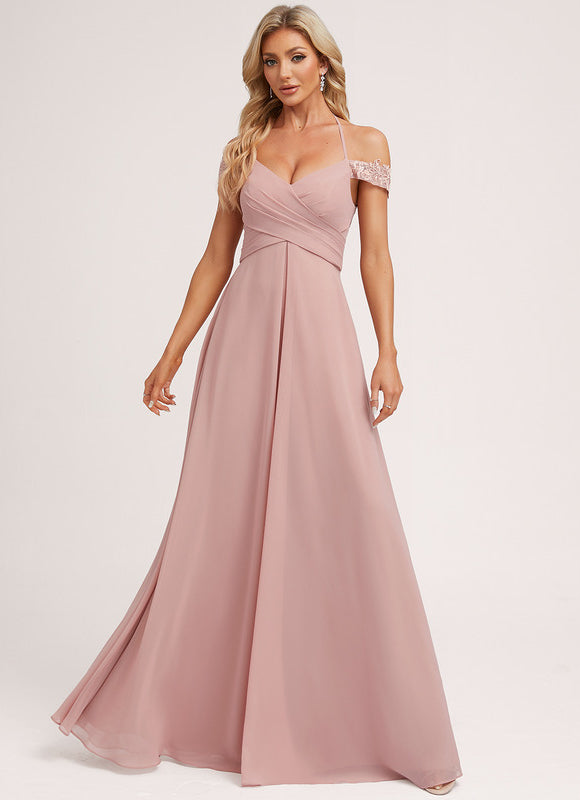 Robe de Soirée Douceur Rosée - gallery 1