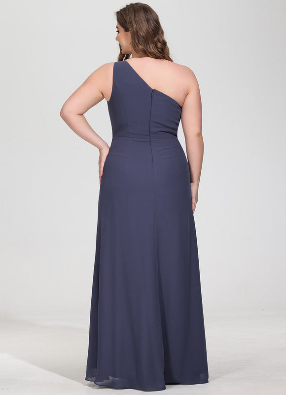 Robe de Soirée Asymétrique Fluide - gallery 7